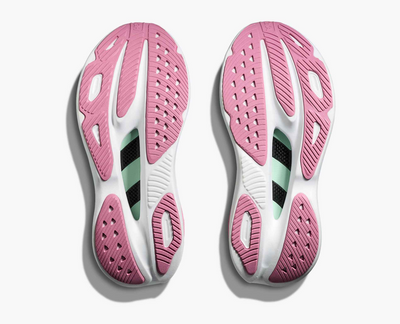 Hoka Skyward X - Jadeite/Dried rose