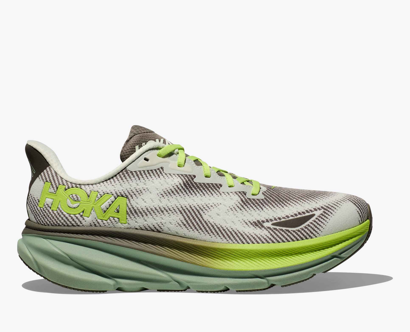 Hoka Clifton 9 GORE TEX - Slate/Aloe vera