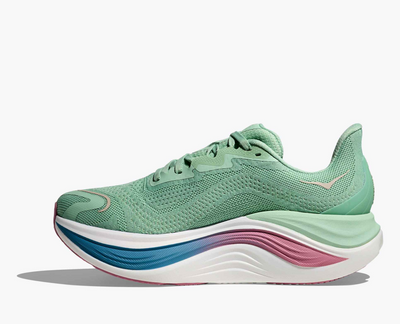 Hoka Skyward X - Jadeite/Dried rose