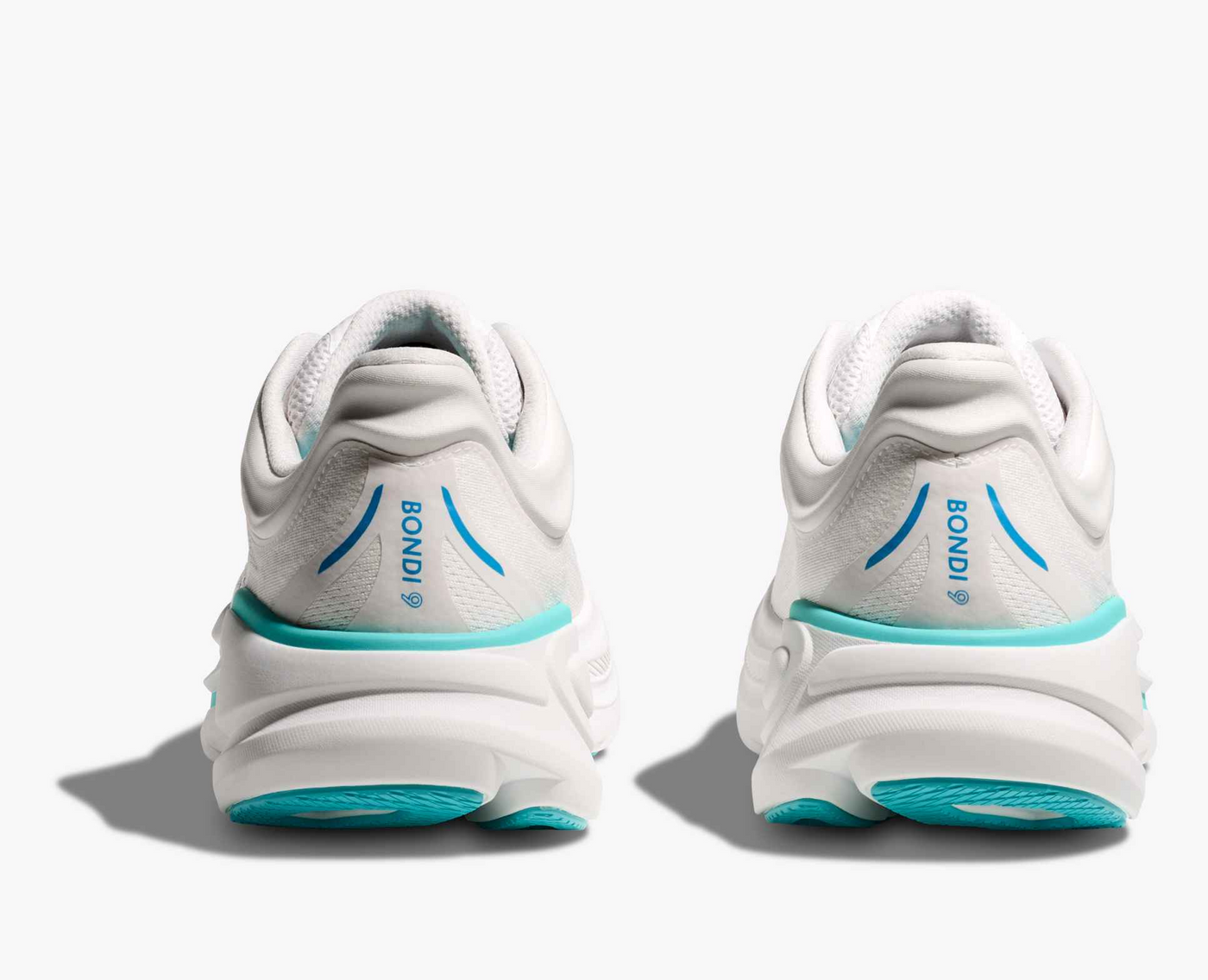 Hoka Bondi 9 - White/Hoka blue
