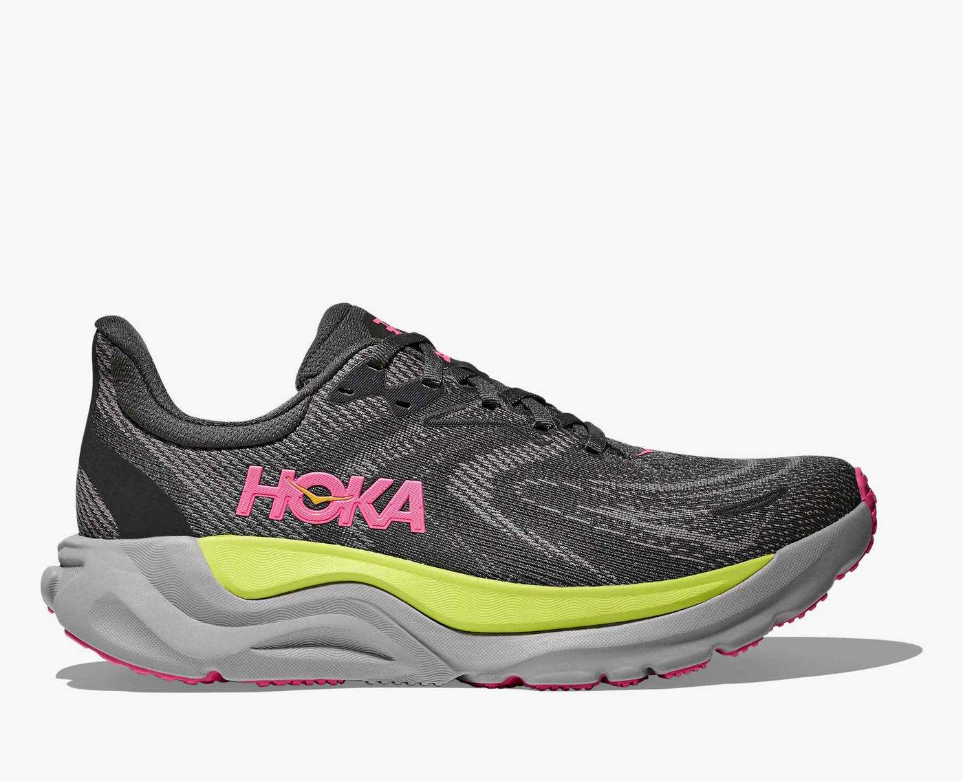 Hoka Arahi 8 - Charcoal grey/Grey skies