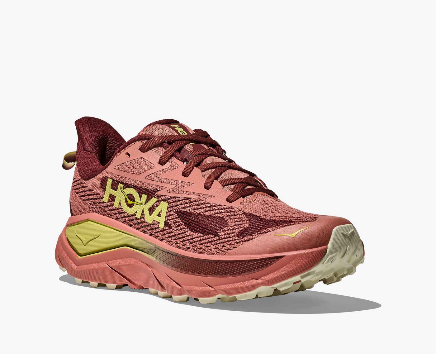 Hoka Challenger 8 - Blush/Dark cedar
