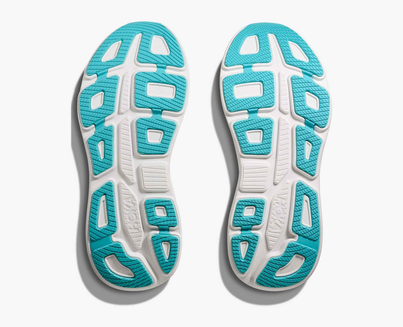 Hoka Bondi 9 - White/Hoka blue