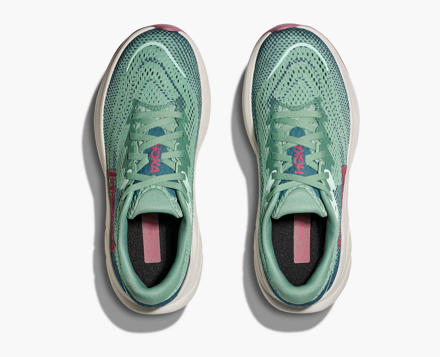 Hoka Rincon 4 - Jadeite/Alpine blue