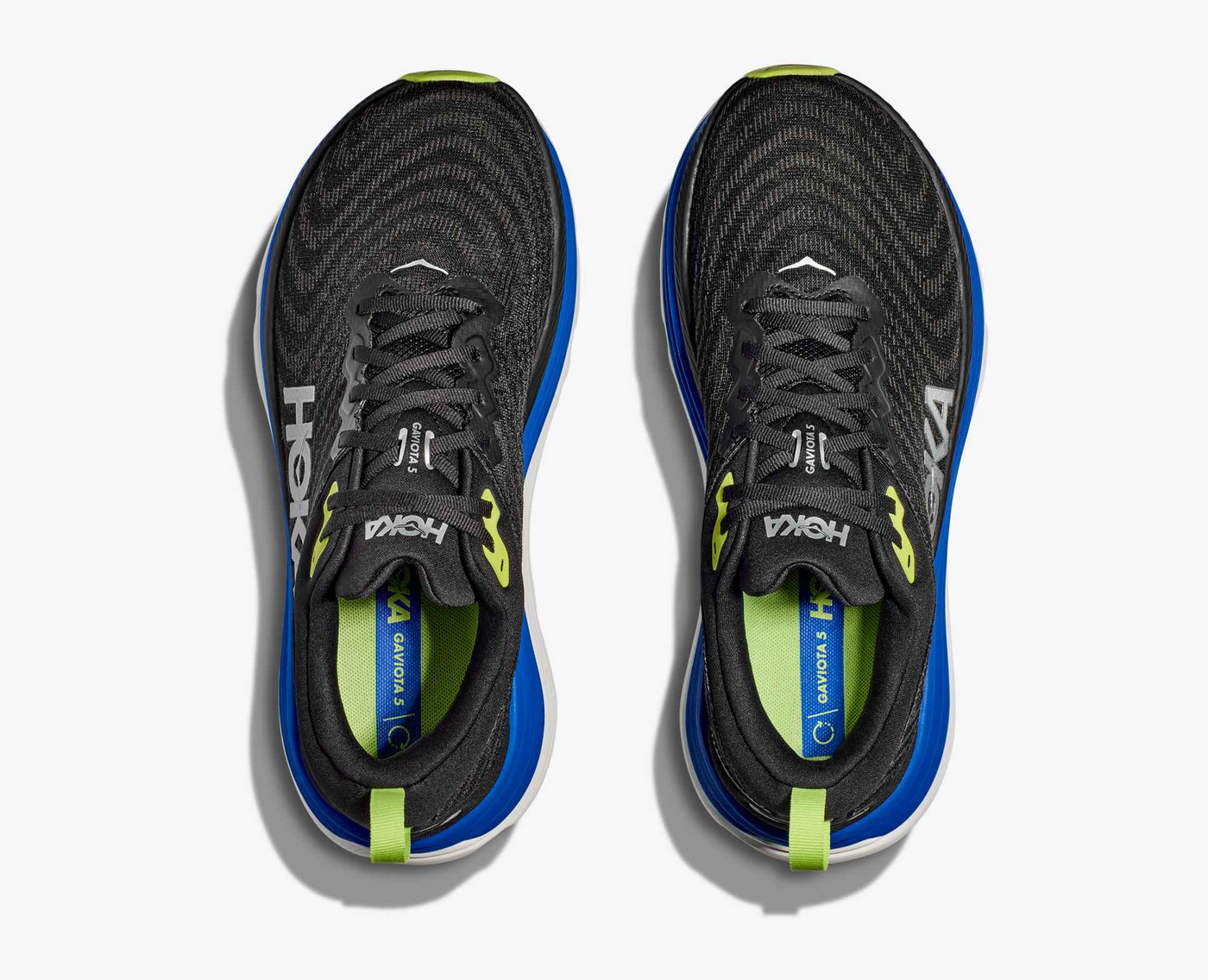 Hoka Gaviota 5 - Black/Electric cobalt