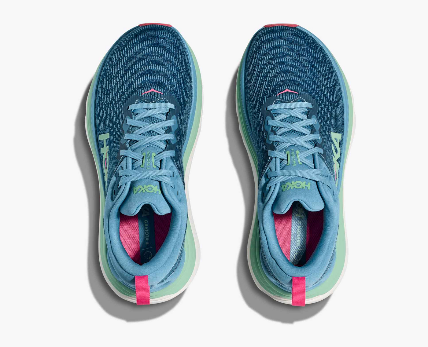 Hoka Gaviota 5 - Alpine blue/Jadeite