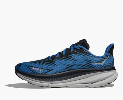 Hoka Clifton 9 GORE TEX - Black/Foggy night