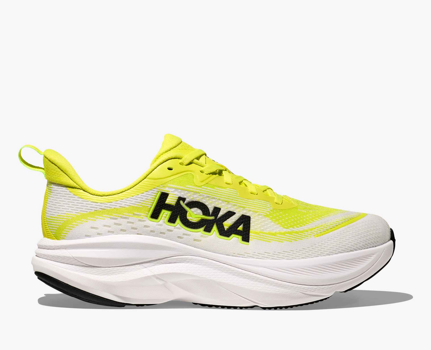 Hoka Skyflow - Neon hoka citrus/Neon white