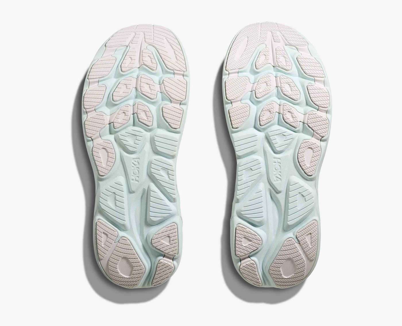 Hoka Clifton 10 - White/Cielo blue