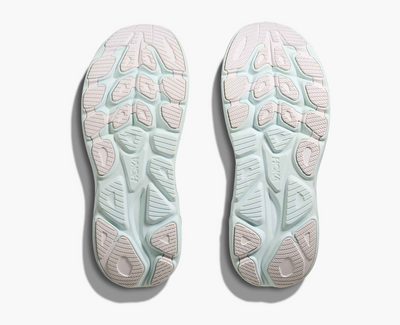 Hoka Clifton 10 - White/Cielo blue