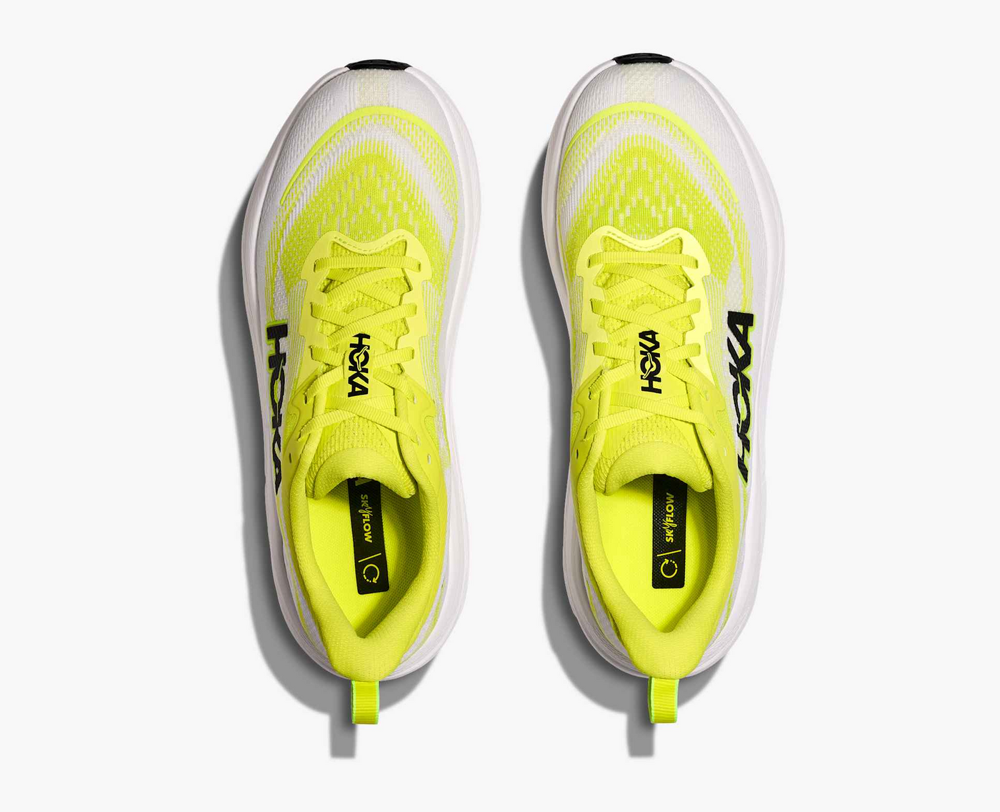 Hoka Skyflow - Neon hoka citrus/Neon white