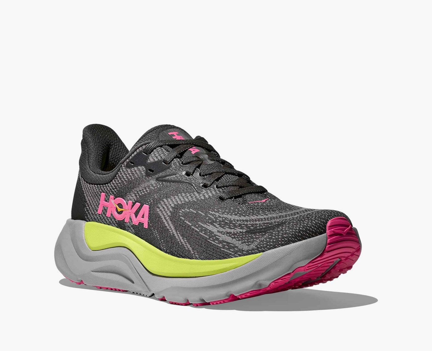 Hoka Arahi 8 - Charcoal grey/Grey skies