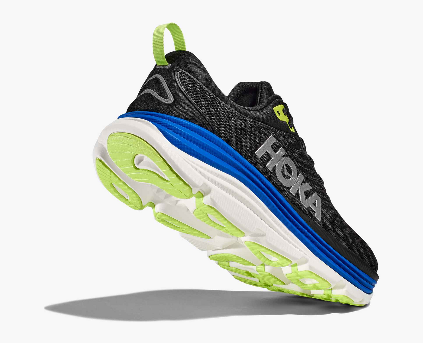 Hoka Gaviota 5 - Black/Electric cobalt