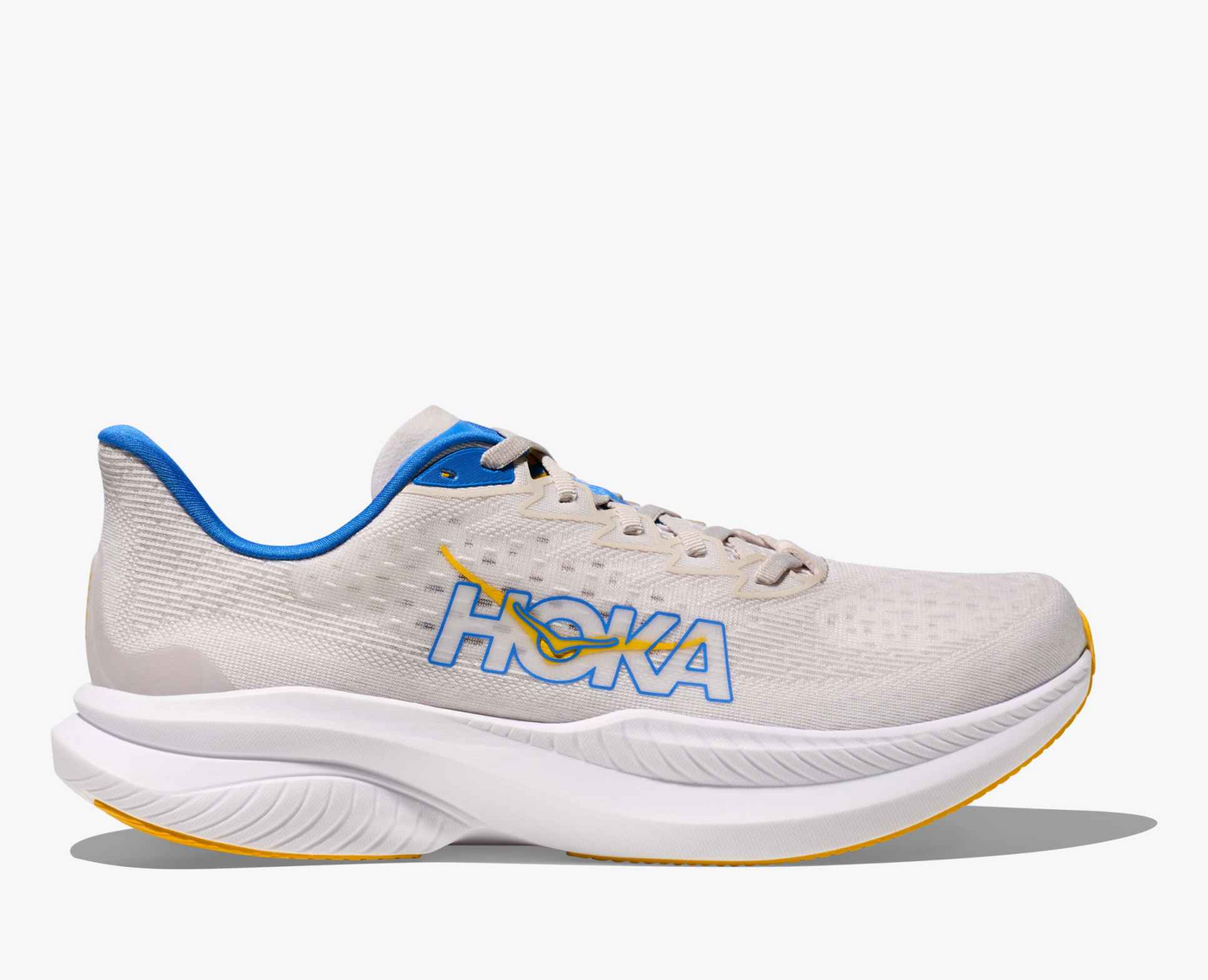 Hoka Mach 6 – White/Blue