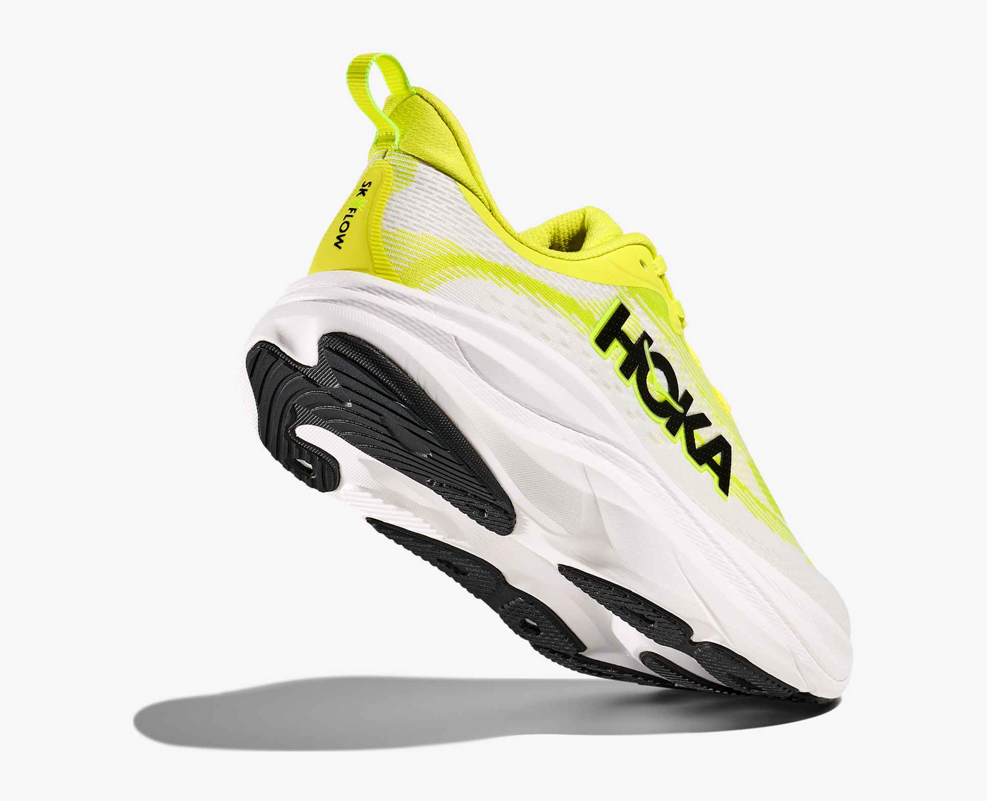 Hoka Skyflow - Neon hoka citrus/Neon white