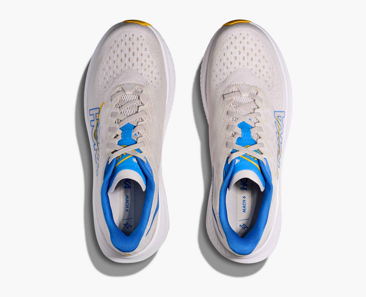 Hoka Mach 6 – White/Blue