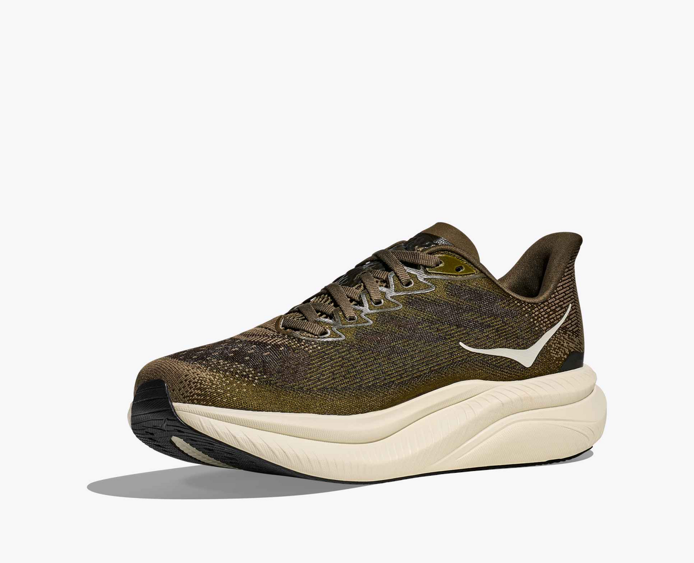 Hoka Mach 6 – Antique Olive/Truffle salt