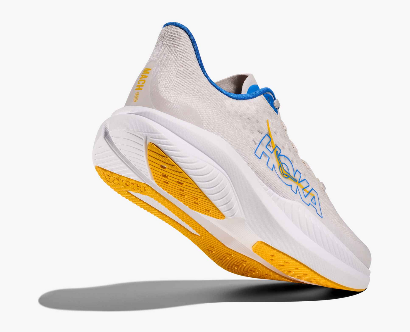 Hoka Mach 6 – White/Blue
