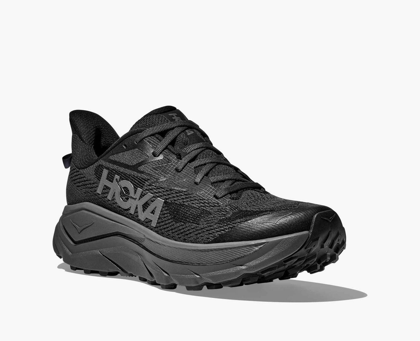 Hoka Challenger 8 - Black/Outer orbit