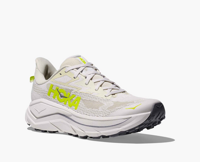 Hoka Challenger 8 - White/Neon citrus