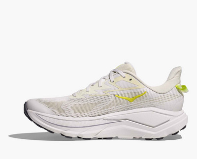 Hoka Challenger 8 - White/Neon citrus