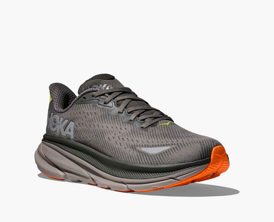 Hoka Clifton 9 GORE TEX - Asphalt grey/Gravel