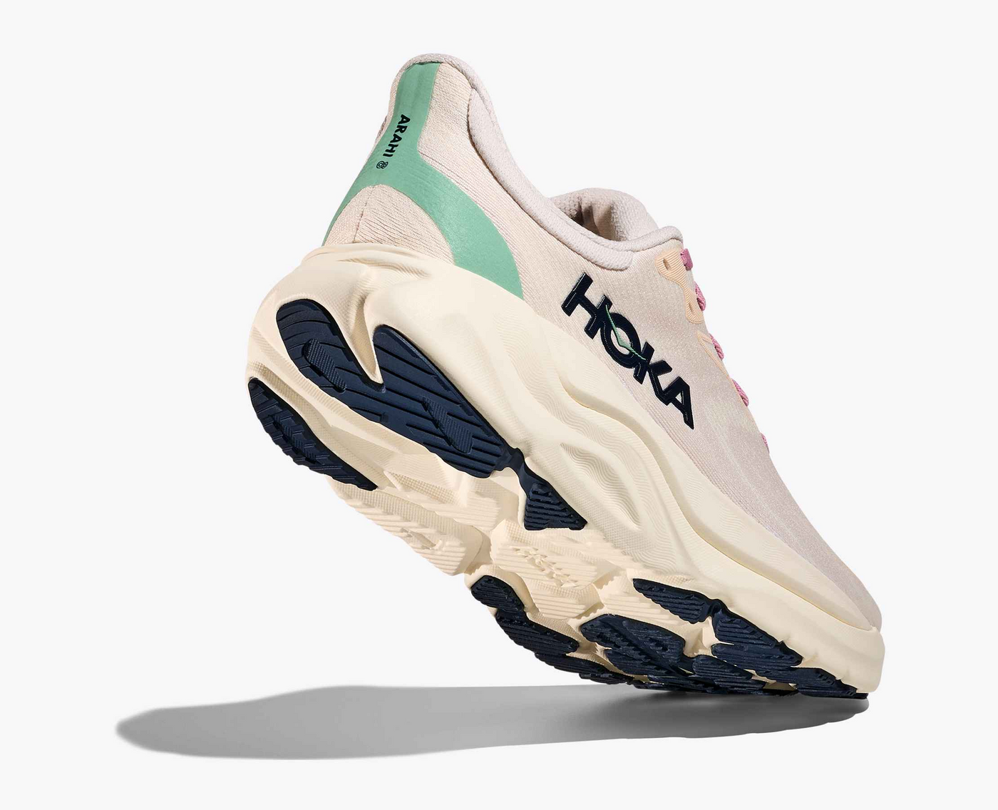 Hoka Arahi 8 - Rose cream/Alabaster