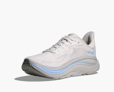 Hoka Clifton 10 - White/Glacier blue