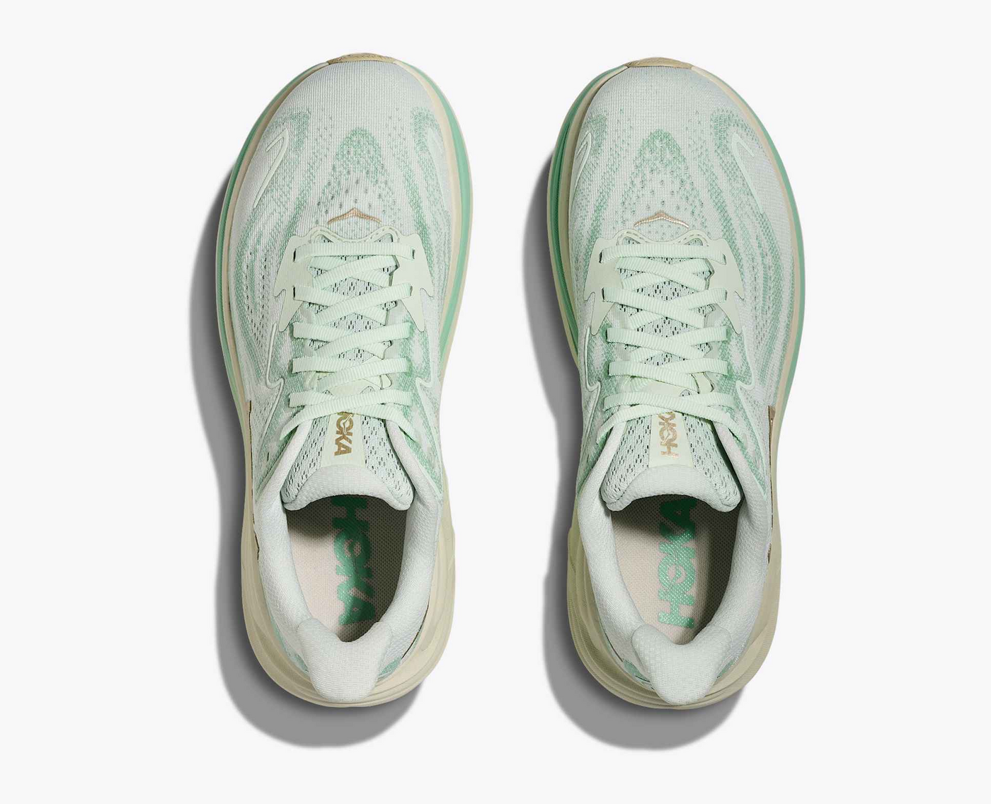 Hoka Clifton 10 - Sea glass/Jadeite
