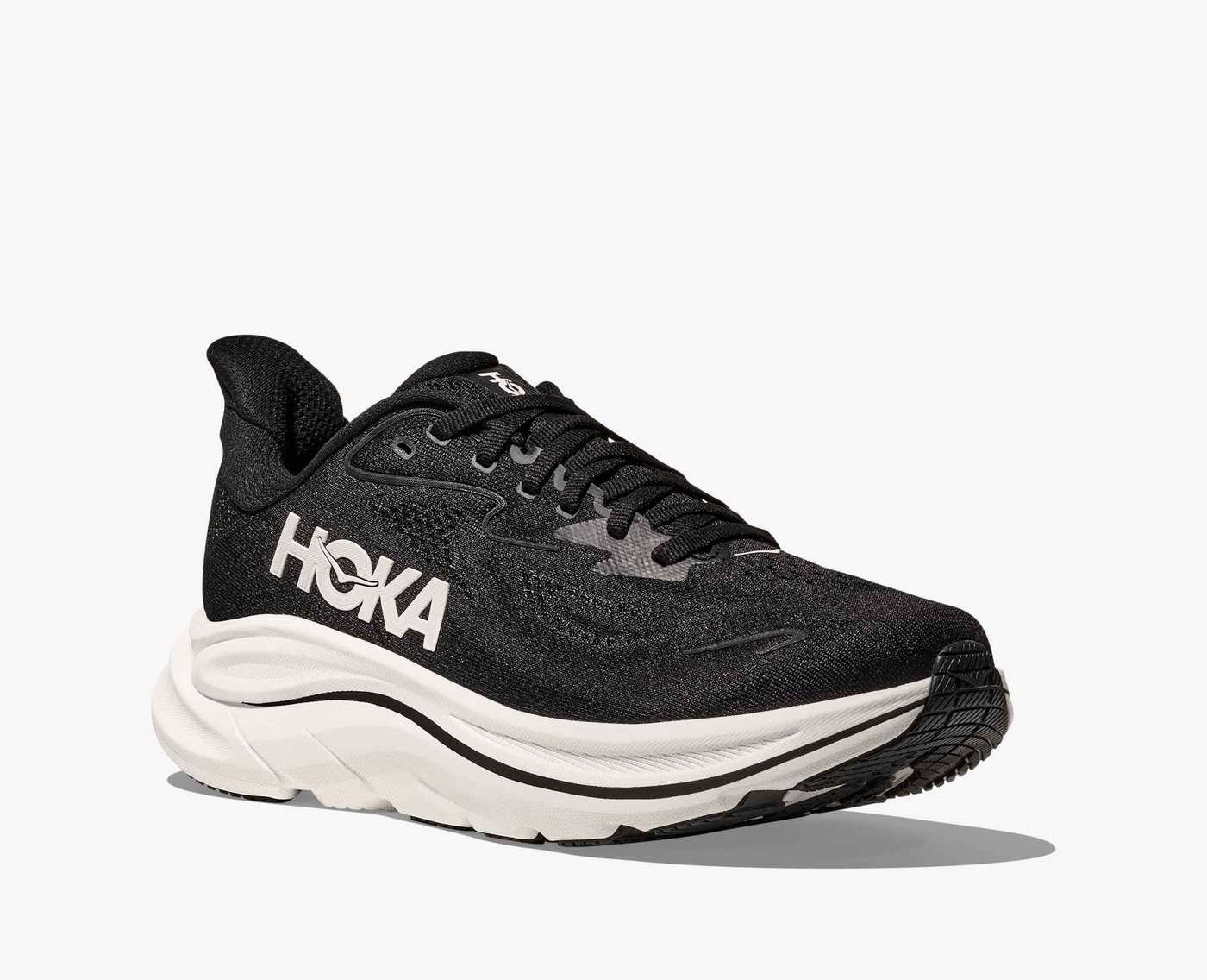 Hoka Clifton 10 - Black/White