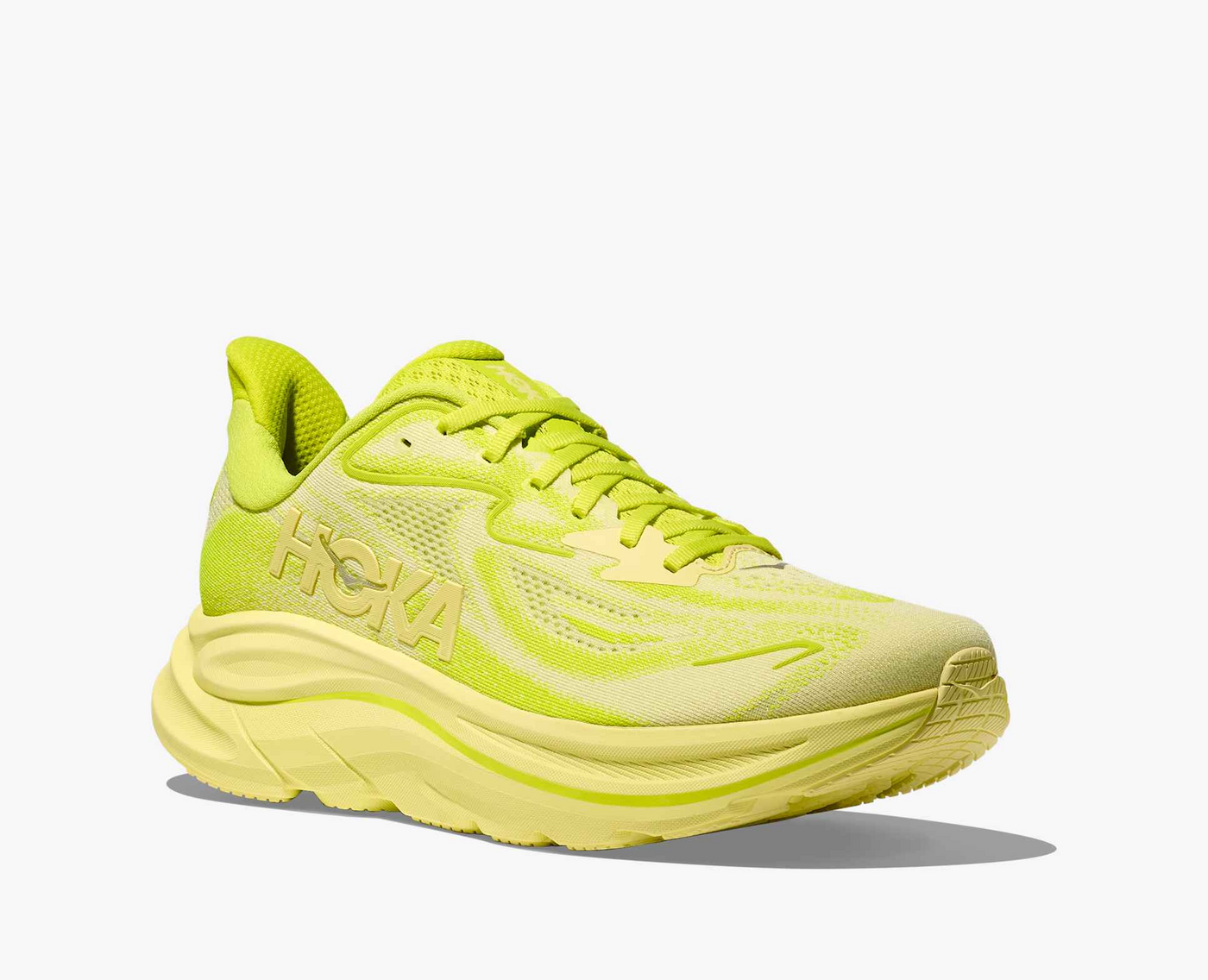Hoka Clifton 10 - Neon citrus/Sunlight