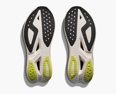 Hoka Mach X 3 - White/Neon lime