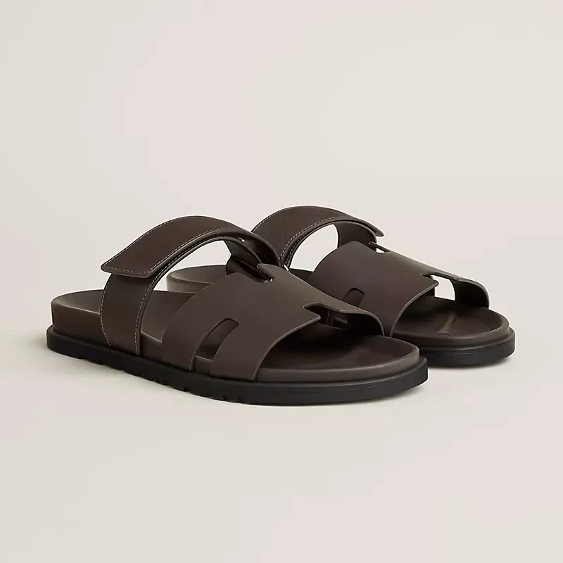 Hermès Chypre Sandal – Dark Brown
