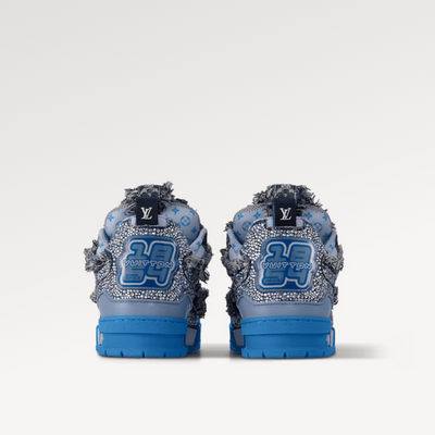 Louis Vuitton Skate Sneaker Blue Swarovski Monogram