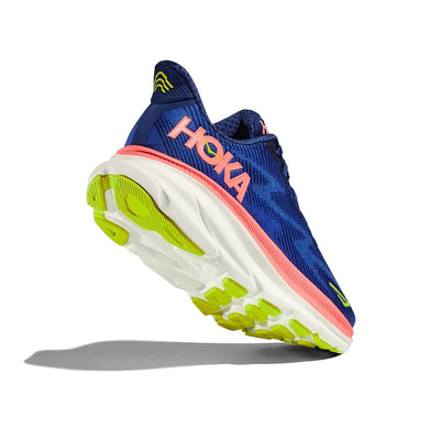 Hoka Clifton 9 Women’s Sneakers – Navy/Coral