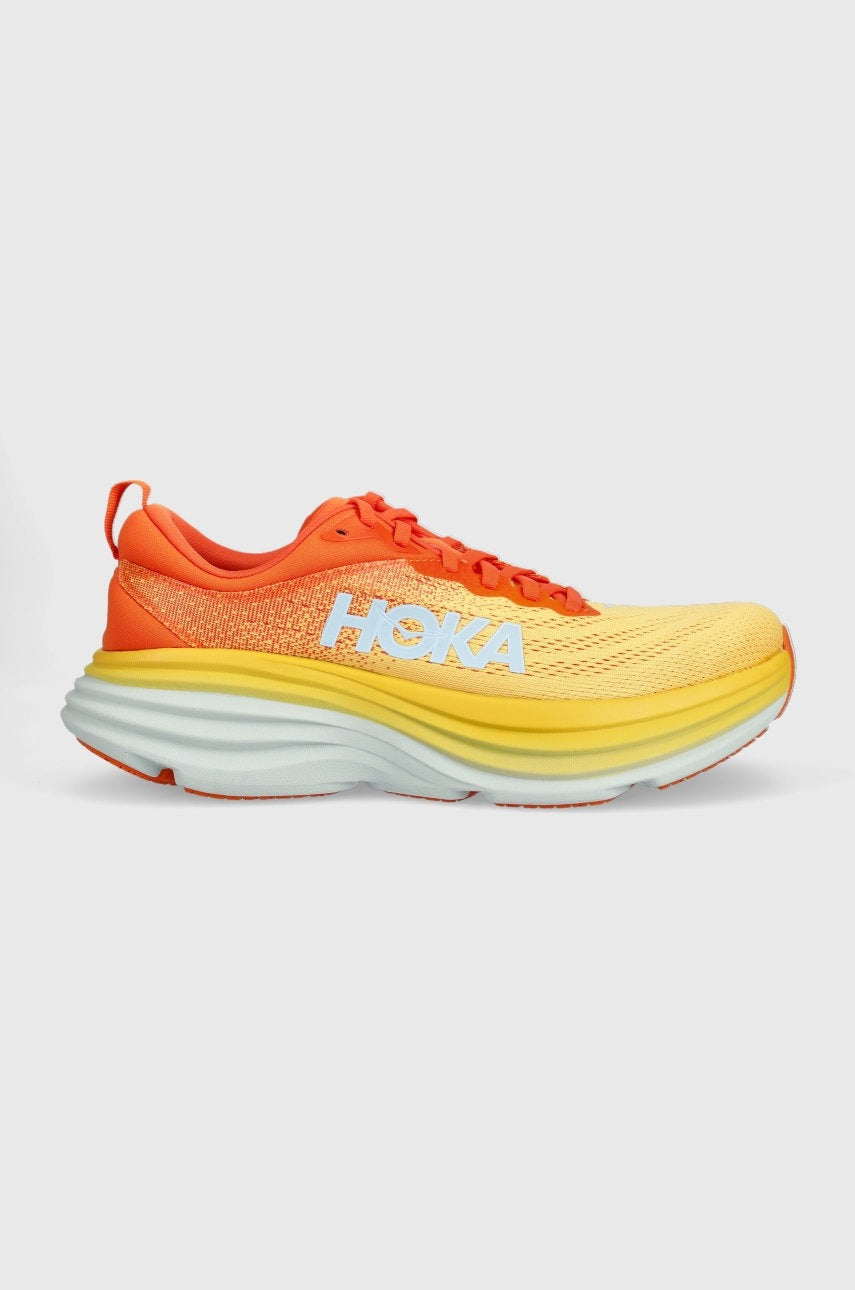 Hoka Bondi 8 – Orange/Yellow