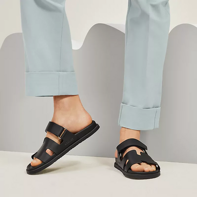 Hermès Chypre Sandal – Black
