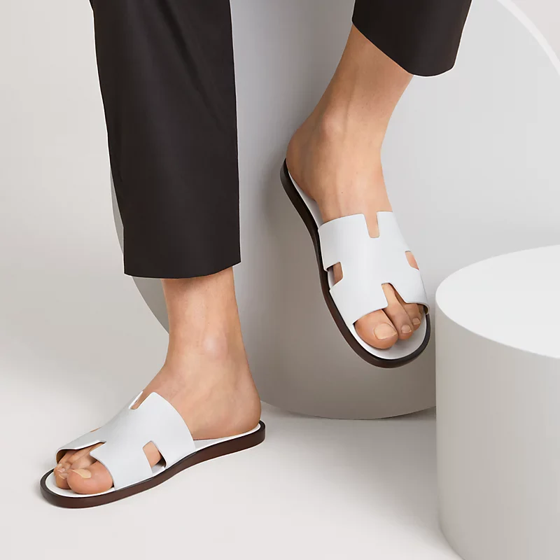 Hermès Izmir Sandal – White