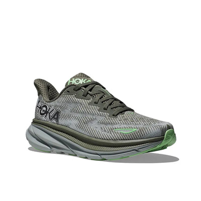 Hoka Clifton 9 Men’s Sneakers – Green