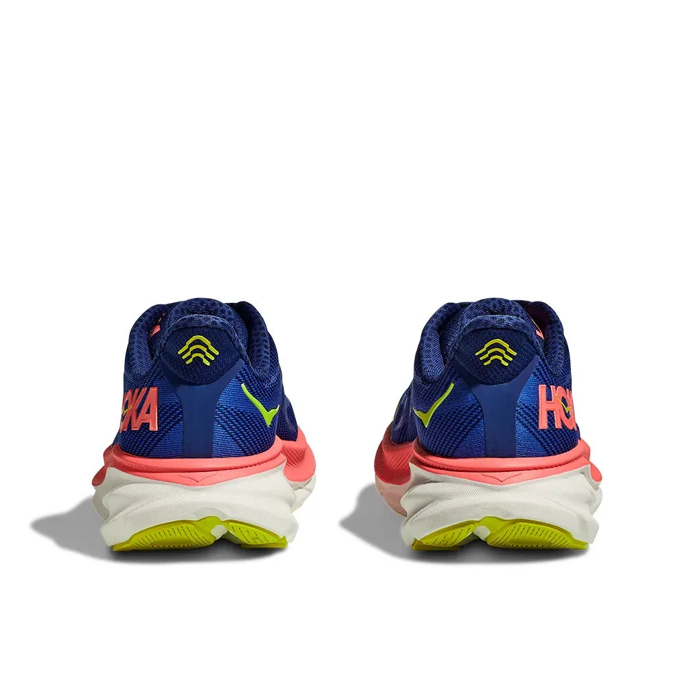 Hoka Clifton 9 Women’s Sneakers – Navy/Coral
