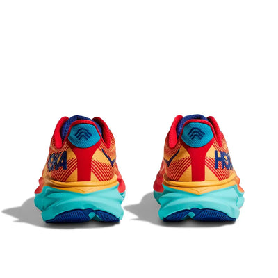 Hoka Clifton 9 Women’s Sneakers – Red/Orange
