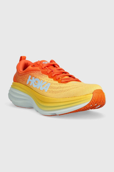 Hoka Bondi 8 – Orange/Yellow