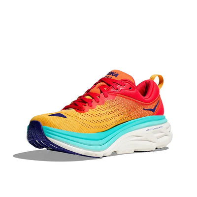 Hoka Bondi 8 Men’s Sneakers – Yellow/Orange