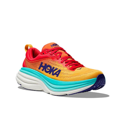 Hoka Bondi 8 Men’s Sneakers – Yellow/Orange
