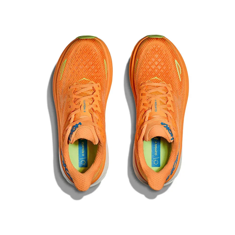 Hoka Clifton 9 Men’s Sneakers – Orange