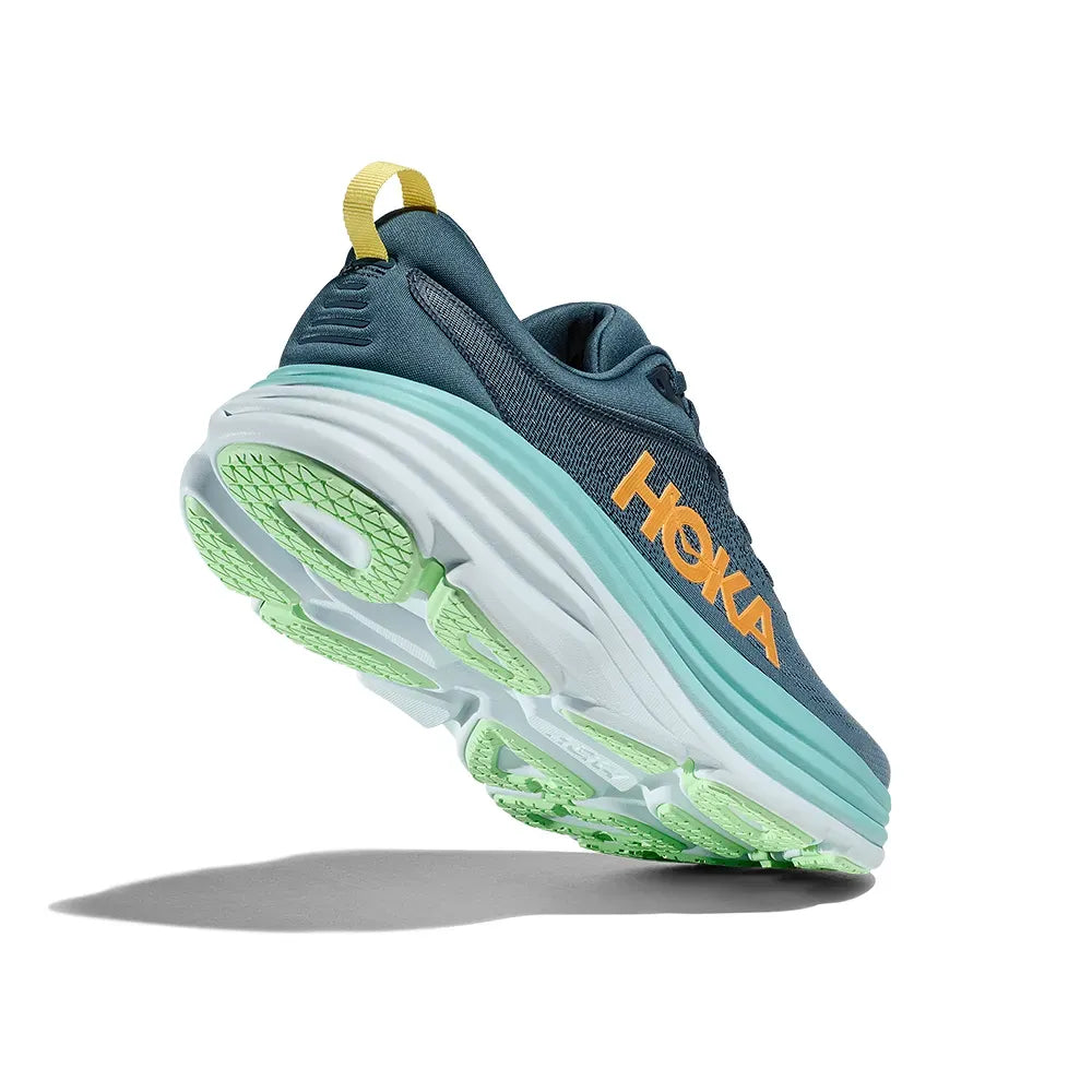 Hoka Bondi 8 Men’s Sneakers – Blue/Light Green