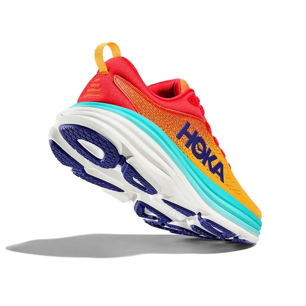 Hoka Bondi 8 Men’s Sneakers – Yellow/Orange