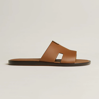 Hermes Izmir Caramel Sandals