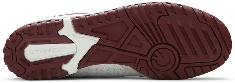 New Balance 550 Sea Salt Burgundy