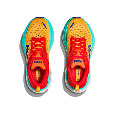 Hoka Bondi 8 Men’s Sneakers – Yellow/Orange